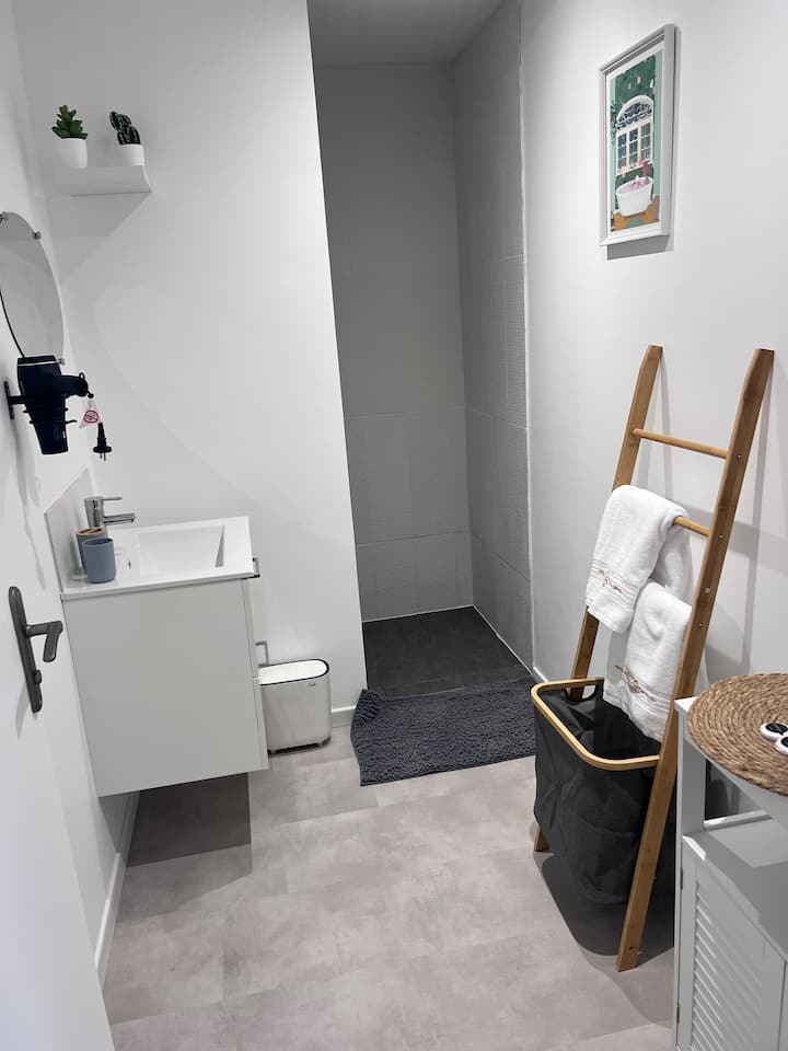 Case de Léo-Paul Suite & SPA salle de bain